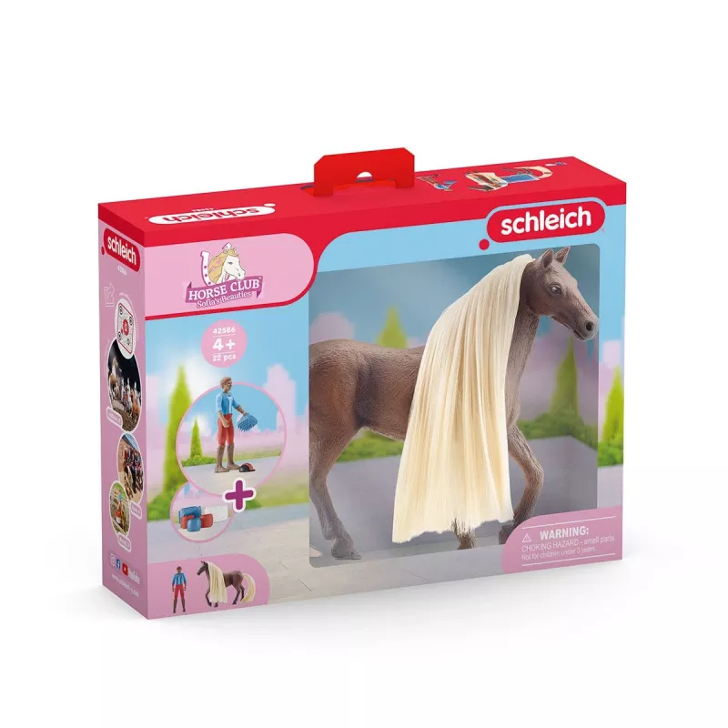 schleich HORSE CLUB Sofia’s Beauties iesācēju komplekts Leo & Rocky daudzkrāsains
