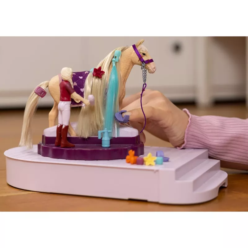 schleich HORSE CLUB Sofia’s Beauties zirgu kopšanas stacija, ķemmējami mati, Zirgi, 3 gads(-i), Daudzkrāsaina