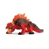 schleich ELDRADOR CREATURES Magmas ķirzaka, 7 gadi, Lavas pasaule, Monstri un pūķi, Melna, Sarkana, Plastmasa