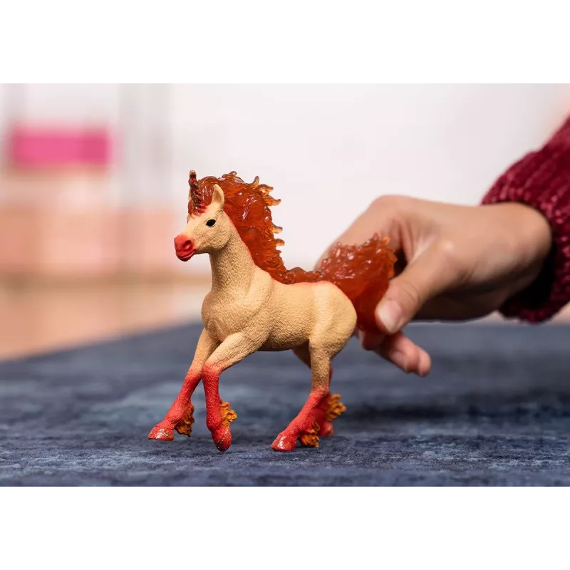 Schleich BAYALA Elementa Uguns Vienradzis ērzelis oranžs 70756S