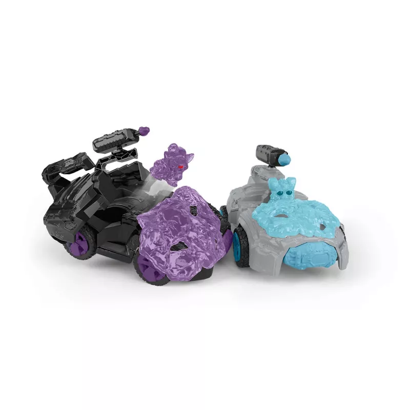 Schleich Shadow CrashMobile ar mini radījumu melns violets 42672