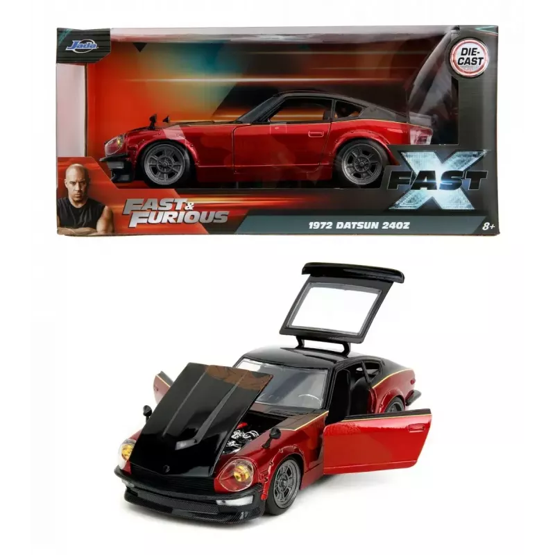 Rotaļu automašīna Jada Toys 253203090 Fast & Furious metāls plastmasa gumija melns sarkans