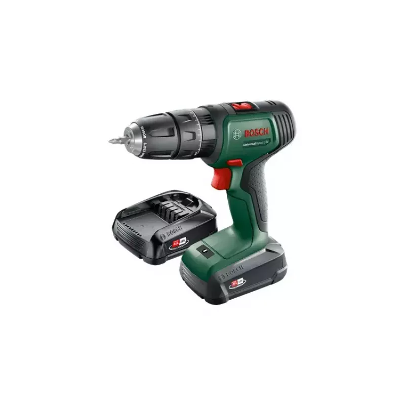 Virzuļurbis Bosch Universal Impact 18V 1450 RPM 1.3 kg zaļš