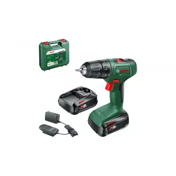 Bosch EasyDrill 18V-40 1630 RPM bezatslēgas 1,3 kg melna, zaļa