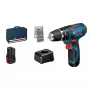 Pistol Grip Drill Bosch GSB 12V-15, 1300 RPM, 2 Ah baterija