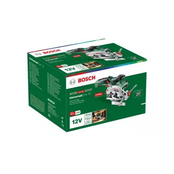 Bosch UniversalCirc 12 8,5 cm Melns, Zaļš 1400 RPM