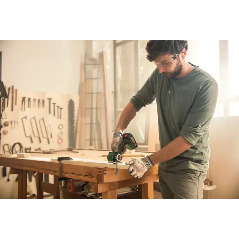 Bosch AdvancedCut 18 7000 RPM Melns, Zaļš, Sarkans, Sudrabains