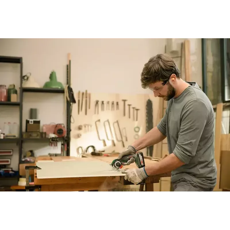 Bosch AdvancedCut 18 7000 RPM Melns, Zaļš, Sarkans, Sudrabains