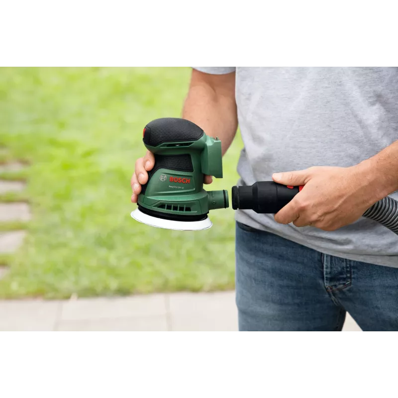 Bosch EasyOrbit 18V-10 (Baretool), orbitālā slīpmašīna, melna, zaļa, plastmasa, Vācija, 23000 OPM, 1 mm
