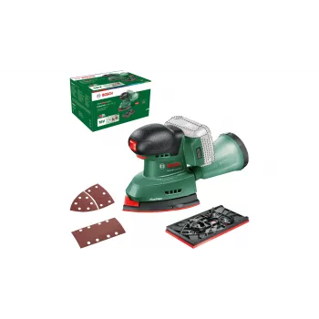 Bosch UniversalSander 18V-10 orbitālā slīpmašīna 22000 OPM melna, zaļa