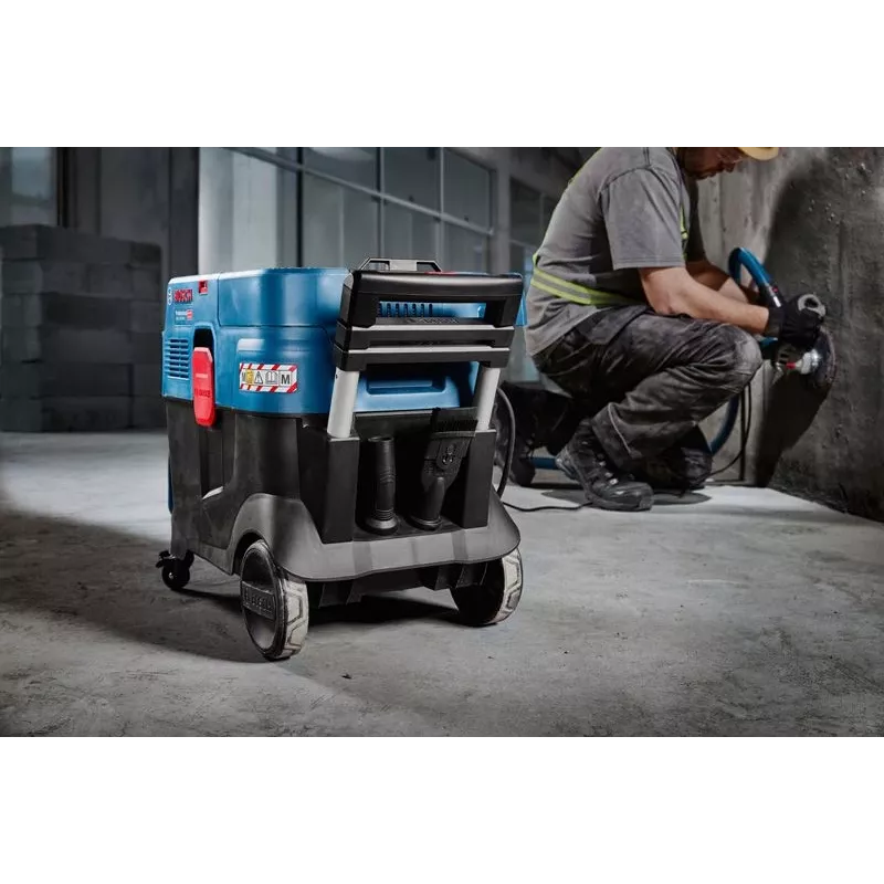 Bosch GAS 12-40 MA Professional 40 L cilindriskais putekļsūcējs sausai un mitrai tīrīšanai 1200 W Kombinēts