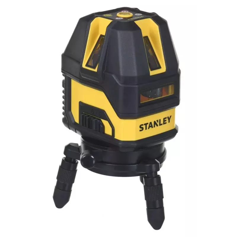 Lāzera nivelieris STANLEY Multi-Line STHT77514-1 — sarkans lāzers, 4 vertikālas un 1 horizontāla līnija