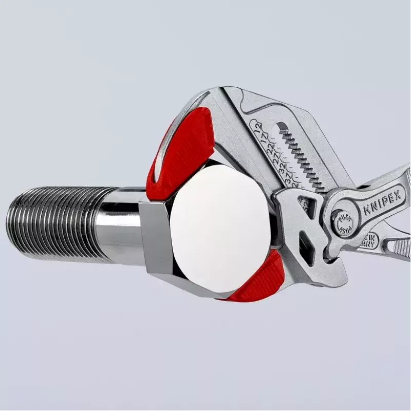 Cauruļu uzgriežņatslēgu rezerves daļa Knipex 86 09 250 V01 Sarkana plastmasa 6 gab.