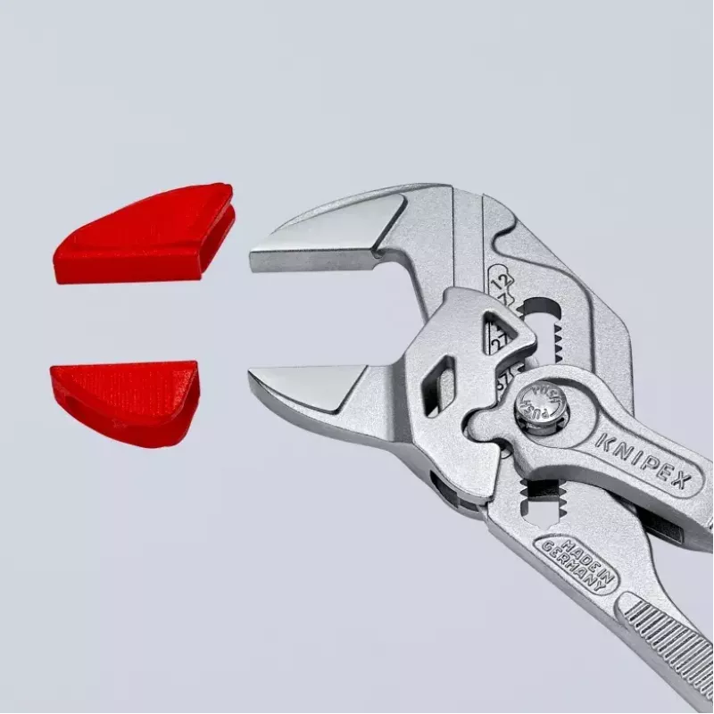 Cauruļu uzgriežņatslēgu rezerves daļa Knipex 86 09 250 V01 Sarkana plastmasa 6 gab.