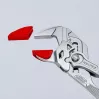 Cauruļu uzgriežņatslēgu rezerves daļa Knipex 86 09 250 V01 Sarkana plastmasa 6 gab.