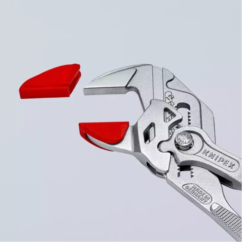 Cauruļu uzgriežņatslēgu rezerves daļa Knipex 86 09 250 V01 Sarkana plastmasa 6 gab.