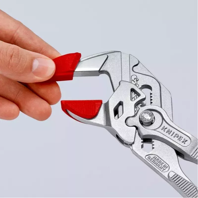Cauruļu uzgriežņatslēgu rezerves daļa Knipex 86 09 250 V01 Sarkana plastmasa 6 gab.