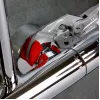 Cauruļu uzgriežņatslēgu rezerves daļa Knipex 86 09 250 V01 Sarkana plastmasa 6 gab.