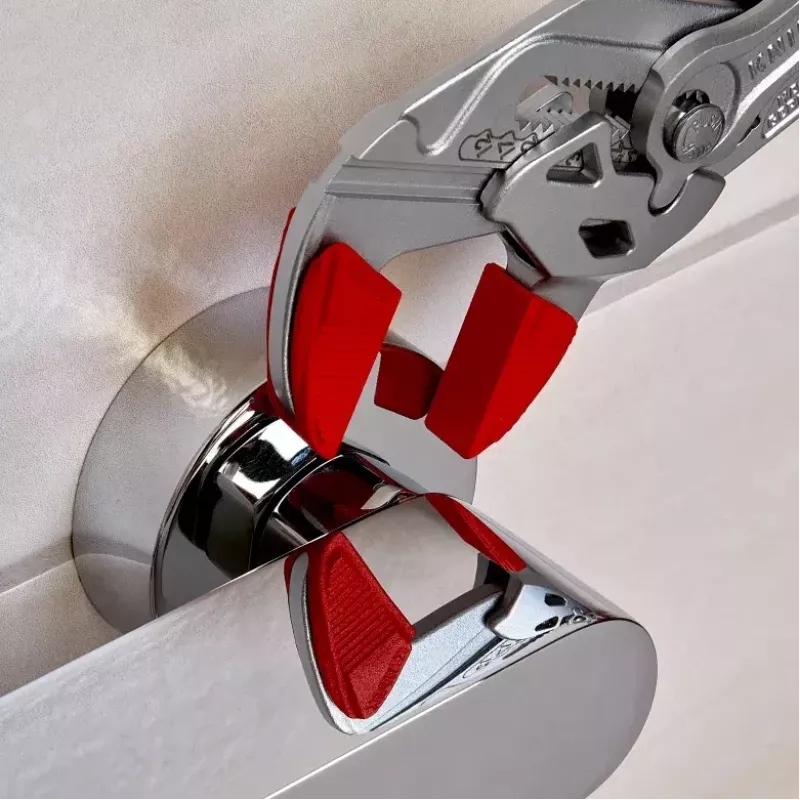 Cauruļu uzgriežņatslēgu rezerves daļa Knipex 86 09 250 V01 Sarkana plastmasa 6 gab.