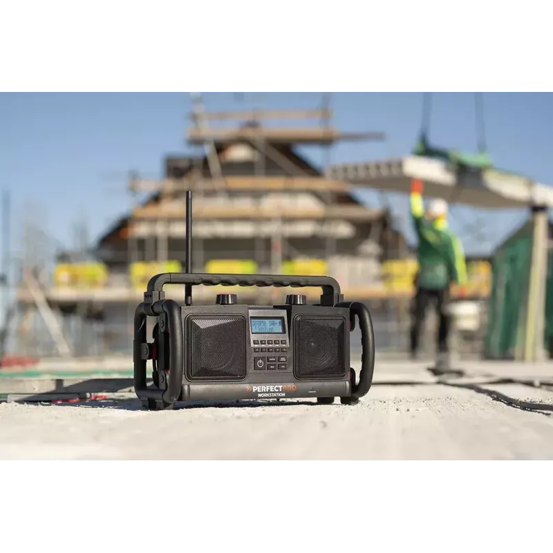 Pārnēsājamais radio Perfectpro Workstation Digital DAB FM 20W