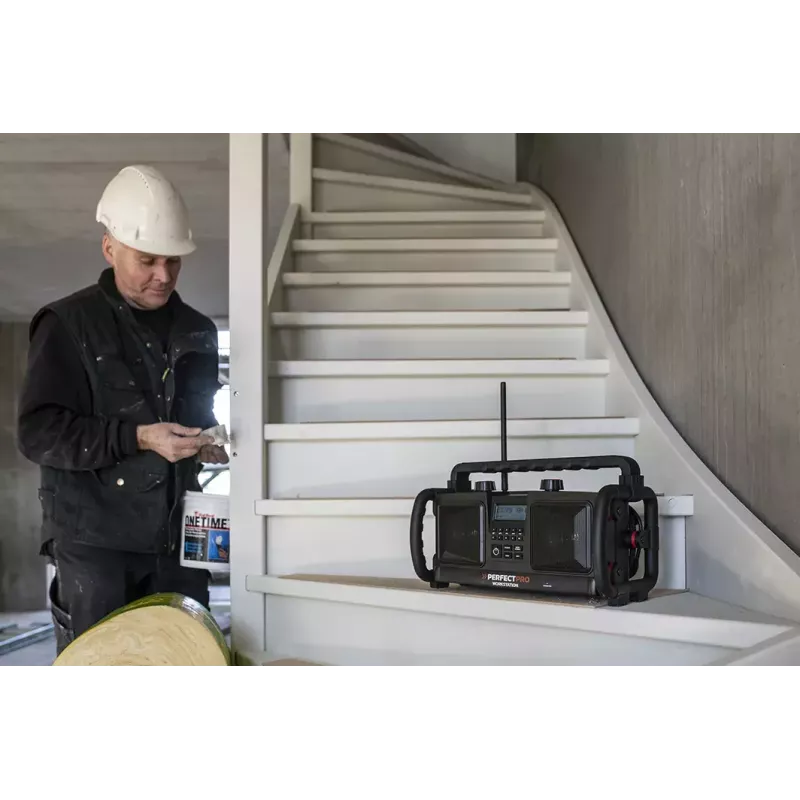 Pārnēsājamais radio Perfectpro Workstation Digital DAB FM 20W