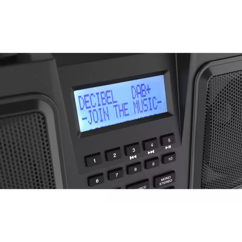 Pārnēsājamais radio Perfectpro Workstation Digital DAB FM 20W