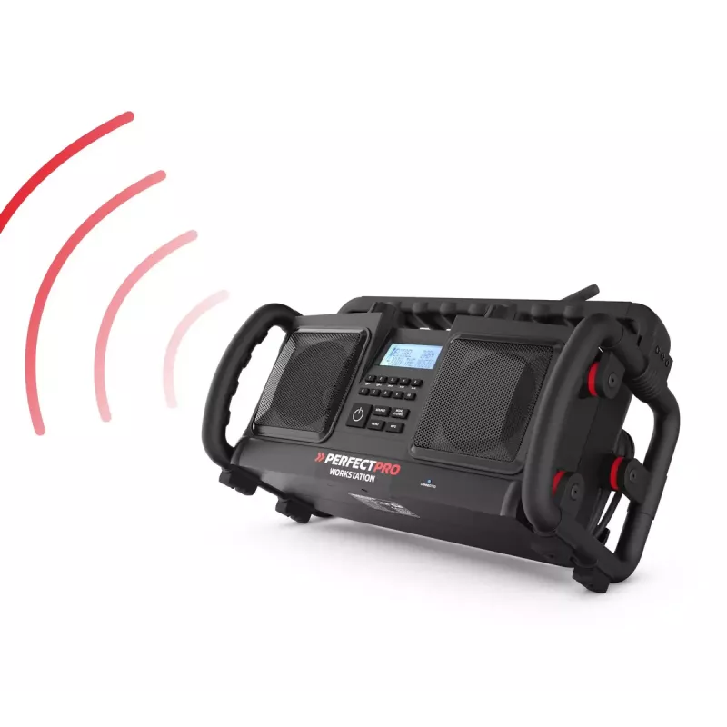 Pārnēsājamais radio Perfectpro Workstation Digital DAB FM 20W