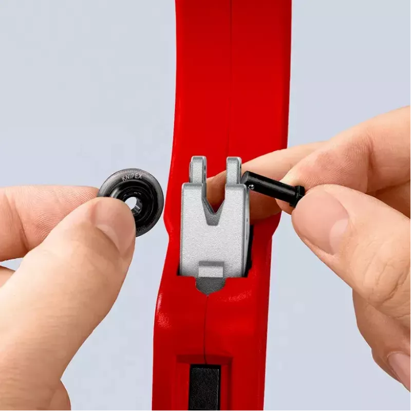 Cauruļu griezējs Knipex 90 31 03 BK piemērots misiņam, vara, tēraudam