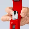 Cauruļu griezējs Knipex 90 31 03 BK piemērots misiņam, vara, tēraudam