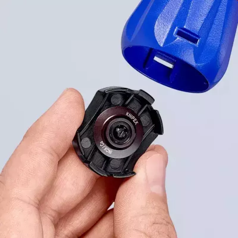 Cauruļu griezējs Knipex 90 31 03 BK piemērots misiņam, vara, tēraudam