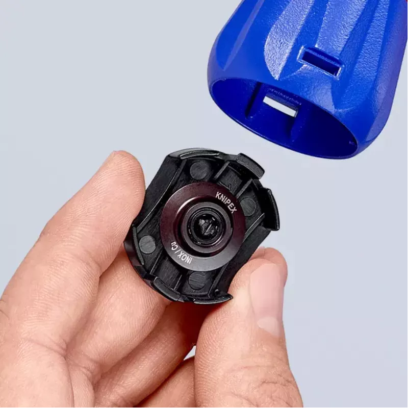 Cauruļu griezējs Knipex 90 31 03 BK piemērots misiņam, vara, tēraudam