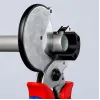 Cauruļu šķēres Knipex 90 25 25 Alumīnijs Melns Zils Sarkans 210 mm