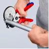 Cauruļu šķēres Knipex 90 25 25 Alumīnijs Melns Zils Sarkans 210 mm