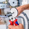 Cauruļu šķēres Knipex 90 25 25 Alumīnijs Melns Zils Sarkans 210 mm