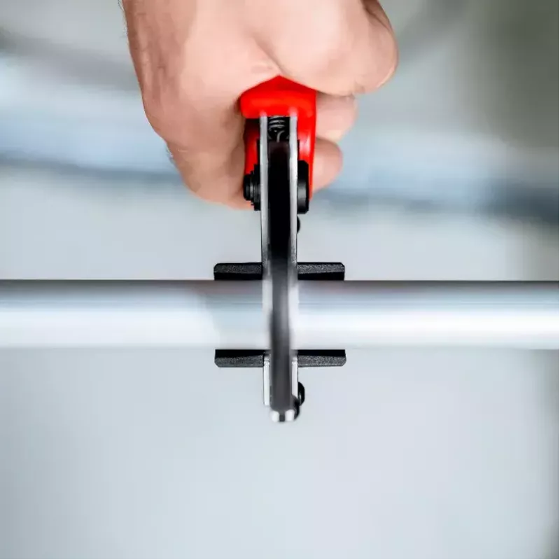 Cauruļu šķēres Knipex 90 25 25 Alumīnijs Melns Zils Sarkans 210 mm