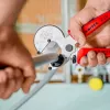 Cauruļu šķēres Knipex 90 25 25 Alumīnijs Melns Zils Sarkans 210 mm