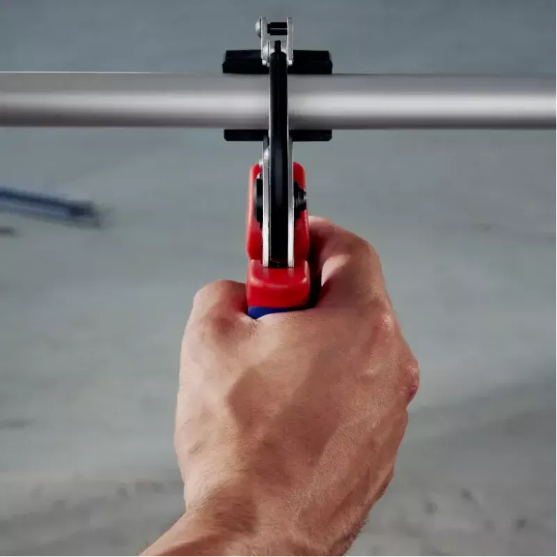 Cauruļu šķēres Knipex 90 25 25 Alumīnijs Melns Zils Sarkans 210 mm