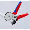 Cauruļu šķēres Knipex 90 25 25 Alumīnijs Melns Zils Sarkans 210 mm