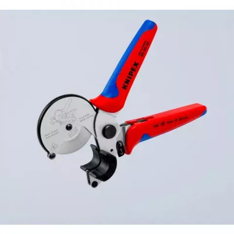 Cauruļu šķēres Knipex 90 25 25 Alumīnijs Melns Zils Sarkans 210 mm