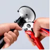 Cauruļu šķēres Knipex 90 25 25 Alumīnijs Melns Zils Sarkans 210 mm