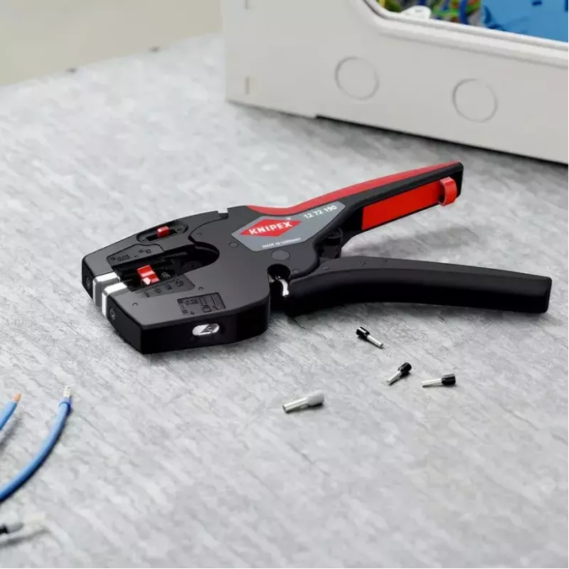 Knipex 12 72 190 knaibles Tērauds Plastmasas rokturis Melns Sarkans 190mm