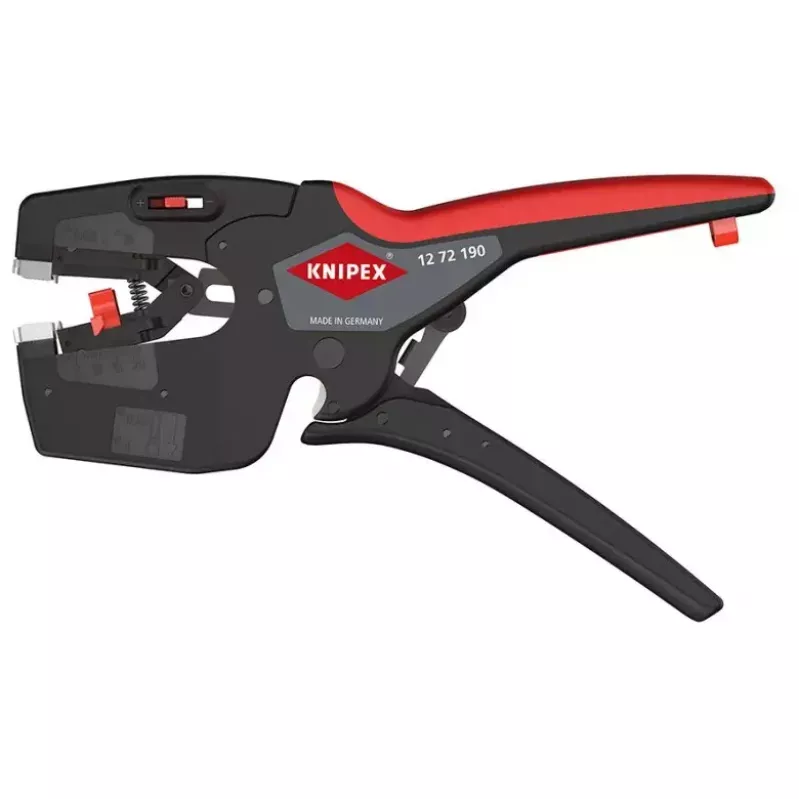 Knipex 12 72 190 knaibles Tērauds Plastmasas rokturis Melns Sarkans 190mm