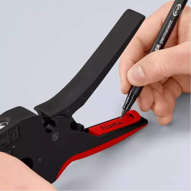 Knipex 12 72 190 knaibles Tērauds Plastmasas rokturis Melns Sarkans 190mm