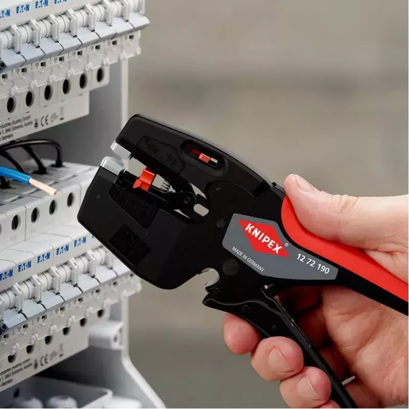 Knipex 12 72 190 knaibles Tērauds Plastmasas rokturis Melns Sarkans 190mm