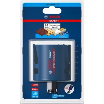 Caurumu zāģis Bosch 2 608 900 470 6.8 cm ķieģelim, plastmasai, mīkstai koksnei