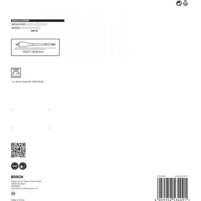 Bosch 2 608 900 336 urbja uzgalis Lāpstveida urbja uzgalis 13 gab.