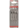 Bosch T 101 AO finierzāģa asmens, augsta oglekļa tērauda (HCS), 3 gab.