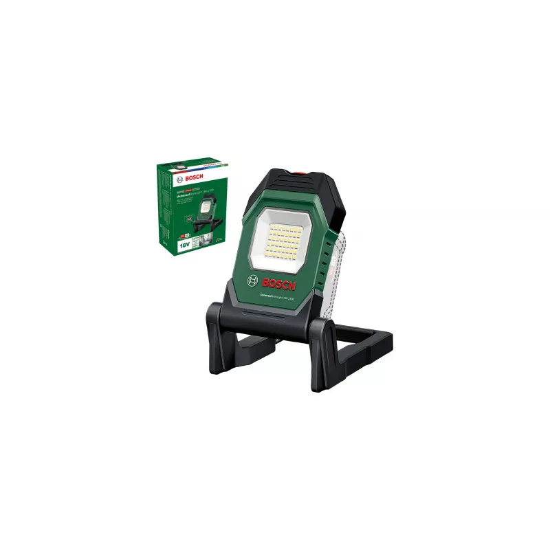 Bosch UniversalWorkLight 18V-2100 Melns, Zaļš