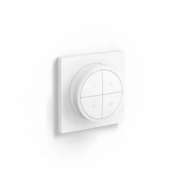 Philips Hue Tap Dial slēdzis 929003500101, bezvadu, saderīgs ar HomeKit, plastmasas, balts