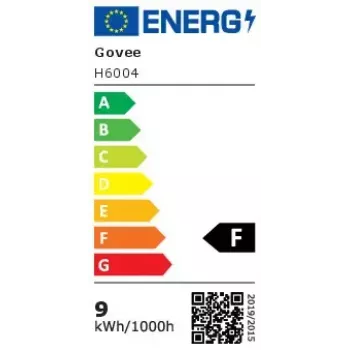 Smart bulb Govee Smart Wifi&BLE Light Bulb 800 lm — E27, 9 W, Wi‑Fi/Bluetooth, balta